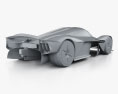 Aston Martin Valkyrie 2018 3D-Modell