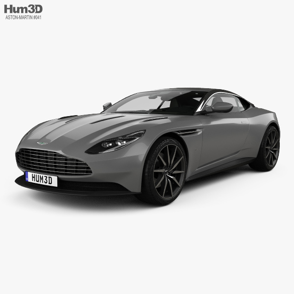 Aston Martin DB11 인테리어 가 있는 2020 3D 모델 