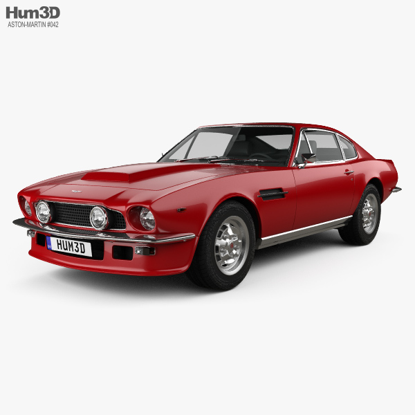 Aston Martin V8 Vantage 1972 3D model