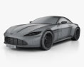 Aston Martin DB10 with HQ interior 2018 3d model wire render