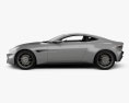 Aston Martin DB10 with HQ interior 2018 3d model side view