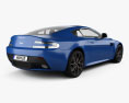 Aston Martin V8 Vantage S 2020 3d model back view