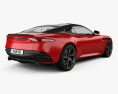 Aston Martin DBS Superleggera 2021 3d model back view