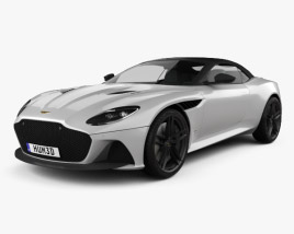 Aston Martin DBS Superleggera Volante 2022 3Dモデル