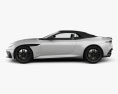 Aston Martin DBS Superleggera Volante 2022 3d model side view