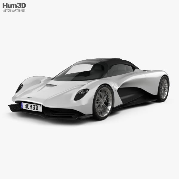 Aston Martin Valhalla 2020 3D 모델 