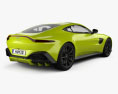 Aston Martin Vantage coupe 2021 3d model back view