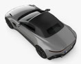 Aston Martin Vantage Roadster 2021 3d model top view