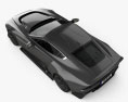 Aston Martin Victor 2022 3D-Modell Draufsicht