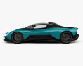 Aston Martin Valhalla 2022 3D模型 侧视图