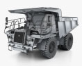 Astra RD40 Dump Truck 2017 3d model wire render