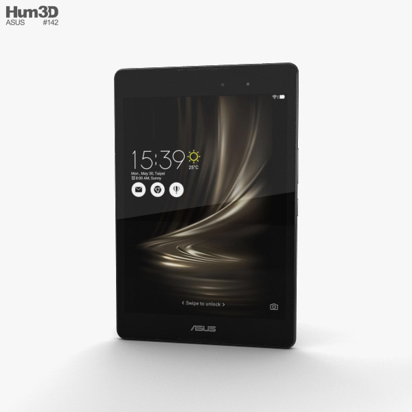Asus Zenpad 3 8.0 Nero Modello 3D