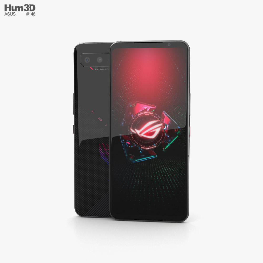 Asus ROG Phone 5 Phantom Black 3D-Modell