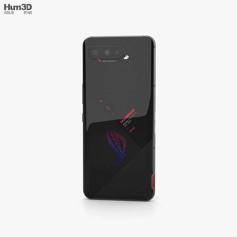Asus ROG Phone 5 Phantom Black 3d model