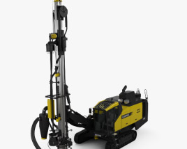 Atlas-Copco D65 Drill Rig 2009 3D model