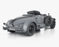 Auburn Boattail Speedster 8-115 1928 Modello 3D