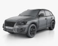 Audi Q5 2012 Modello 3D wire render