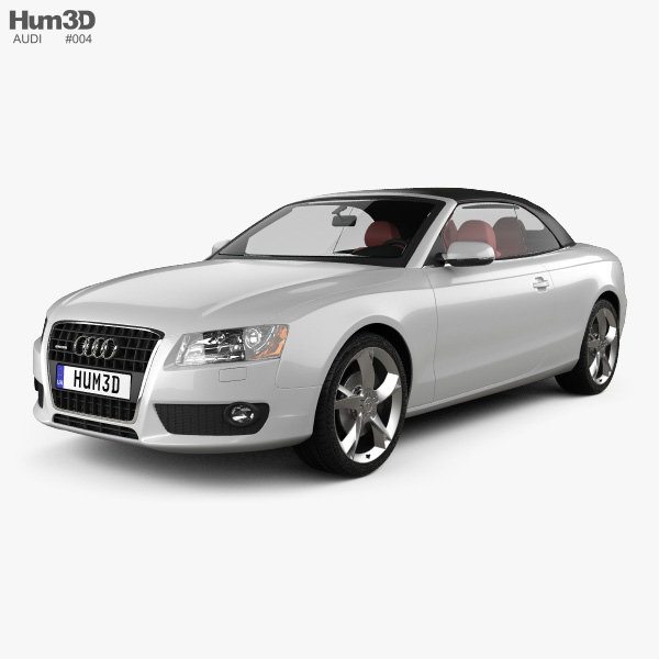 Audi A5 convertible 2012 3D model