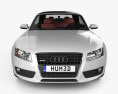Audi A5 convertible 2012 3d model front view