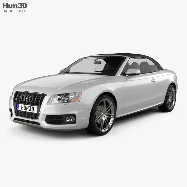 Audi S5 敞篷车 2010 3D模型