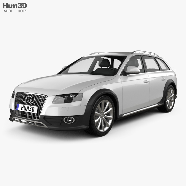 Audi A4 Allroad Quattro 2010 3D model