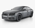 Audi S5 Sportback 2012 3D-Modell wire render