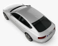 Audi S5 Sportback 2012 3D-Modell Draufsicht