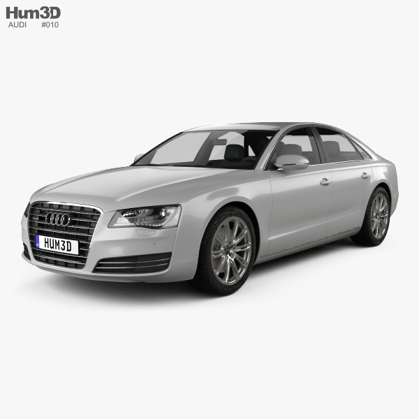 Audi A8 (D4) 2012 3D model