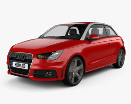 Audi A1 2013 3Dモデル