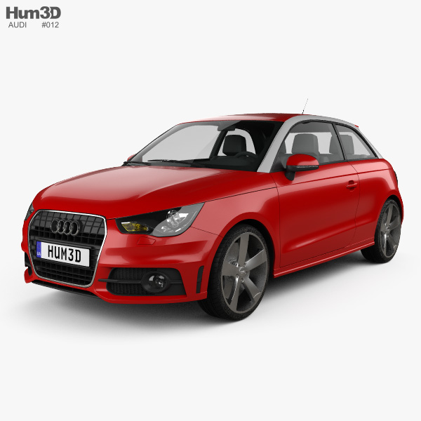 Audi A1 2013 3D model