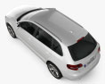 Audi A3 Sportback 2013 3d model top view