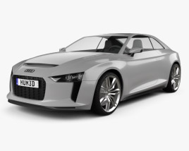Audi Quattro 2012 3D модель