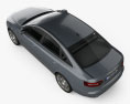 Audi A6 (C6) 轿车 2011 3D模型 顶视图