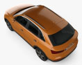 Audi Q3 2013 3D-Modell Draufsicht