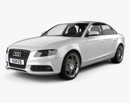 3D model of Audi A4 Saloon 2013