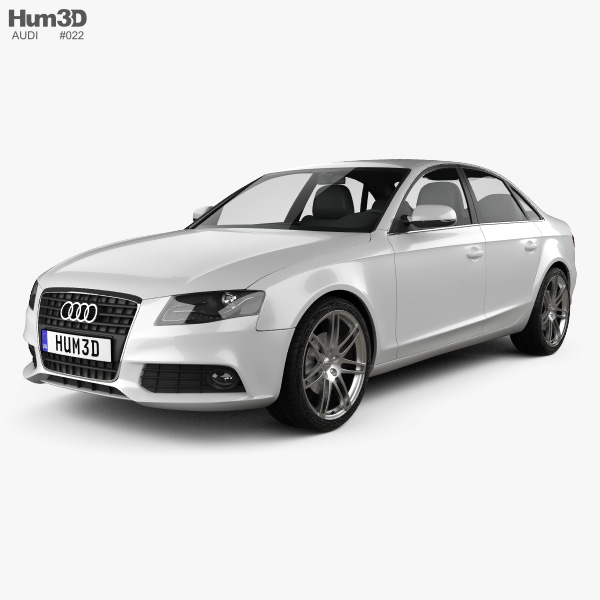 Audi A4 Saloon 2013 3D-Modell