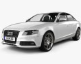 Audi A4 Saloon 2013 3D模型