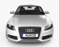 Audi A4 Saloon 2013 3D模型 正面图