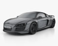 Audi R8 GT 2013 3d model wire render