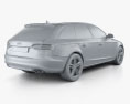 Audi S4 Avant 2013 3D 모델 