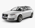 Audi A4 Avant 2007 3D模型
