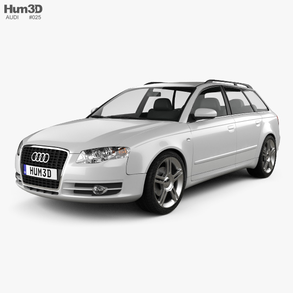 Audi A4 Avant 2007 3D модель