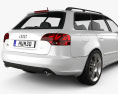 Audi A4 Avant 2007 3D 모델 