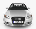 Audi A4 Avant 2007 3D模型 正面图