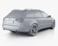 Audi A4 Avant 2007 3D 모델 