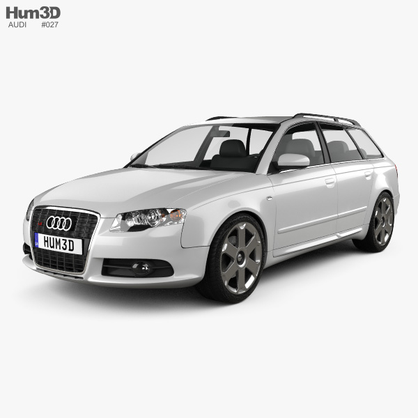 Audi S4 Avant 2007 3D-Modell