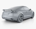 Audi TT RS Coupe with HQ interior 2013 3d model
