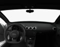 Audi TT RS Coupe with HQ interior 2013 3d model dashboard