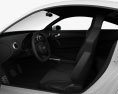 Audi TT RS Coupe con interior 2010 Modelo 3D seats
