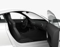Audi TT RS Coupe HQインテリアと 2010 3Dモデル